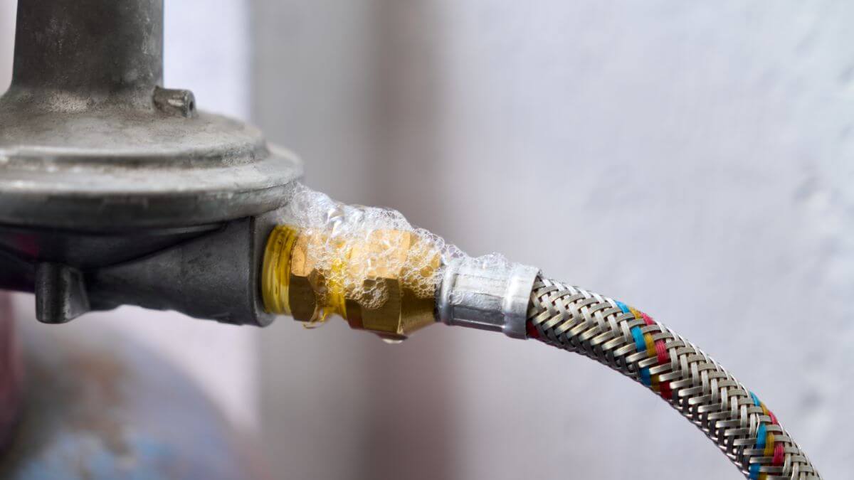 Residential Gas Line Pressure Test